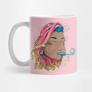 Reva Prisma party face emoji Mug